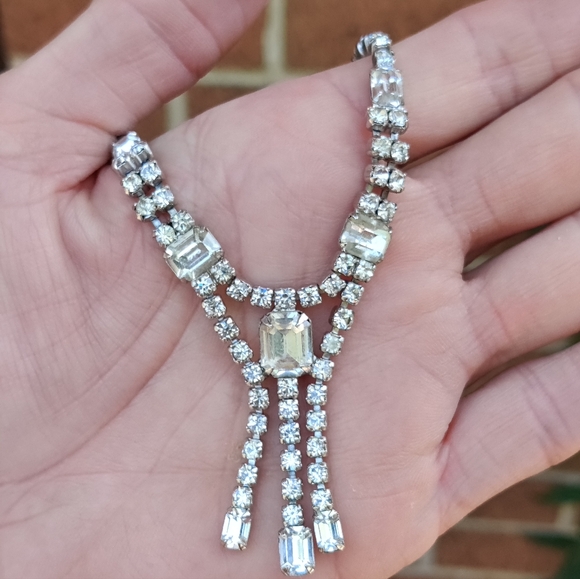 Vintage Albert Weiss rhinestone necklace - Picture 4 of 10